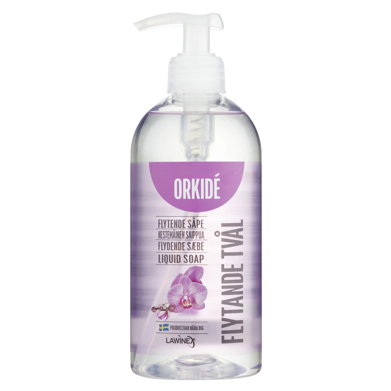 Tvål LAWINEX Orkidé 500ml 8st/krt
