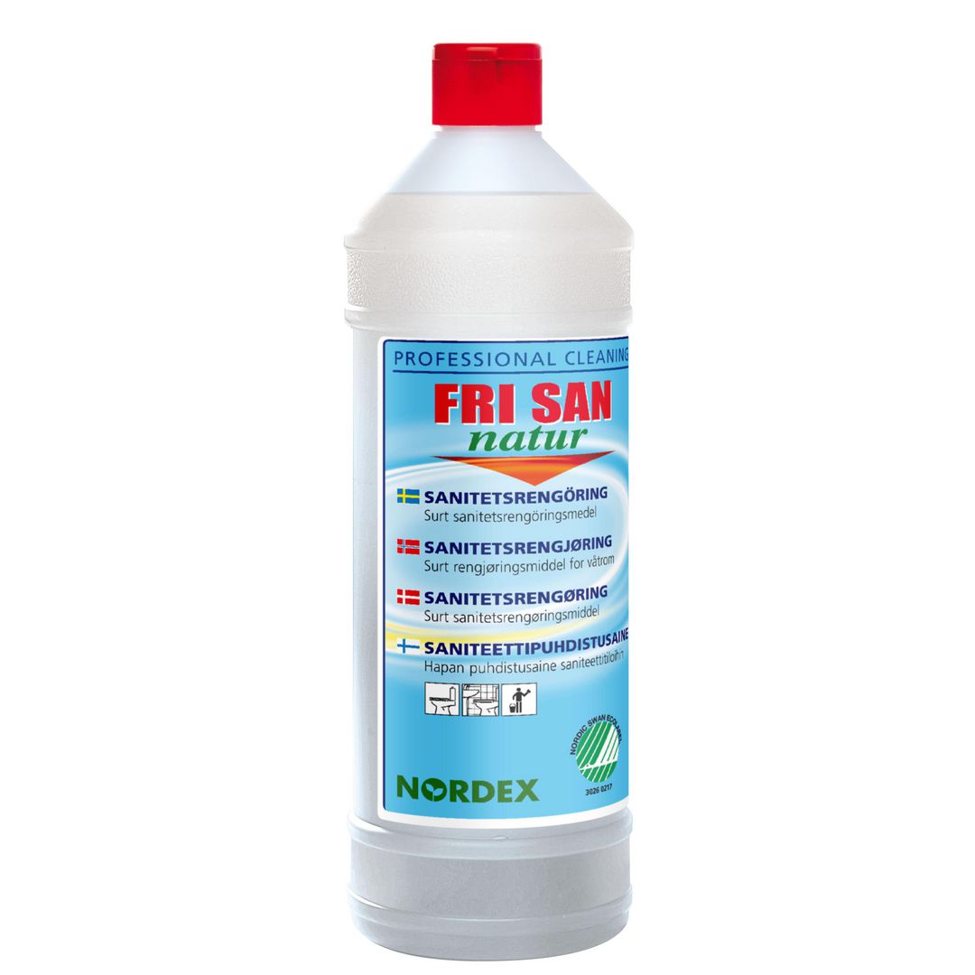 Sanitetsrent NORDEX Fri San Natur 1L 12st/krt