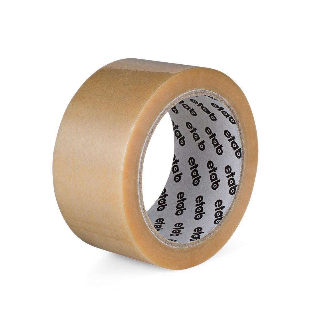 Packtejp ETAB 243 PVC Klar 50mm x 66m/rle 6rle/fp 6fp/krt