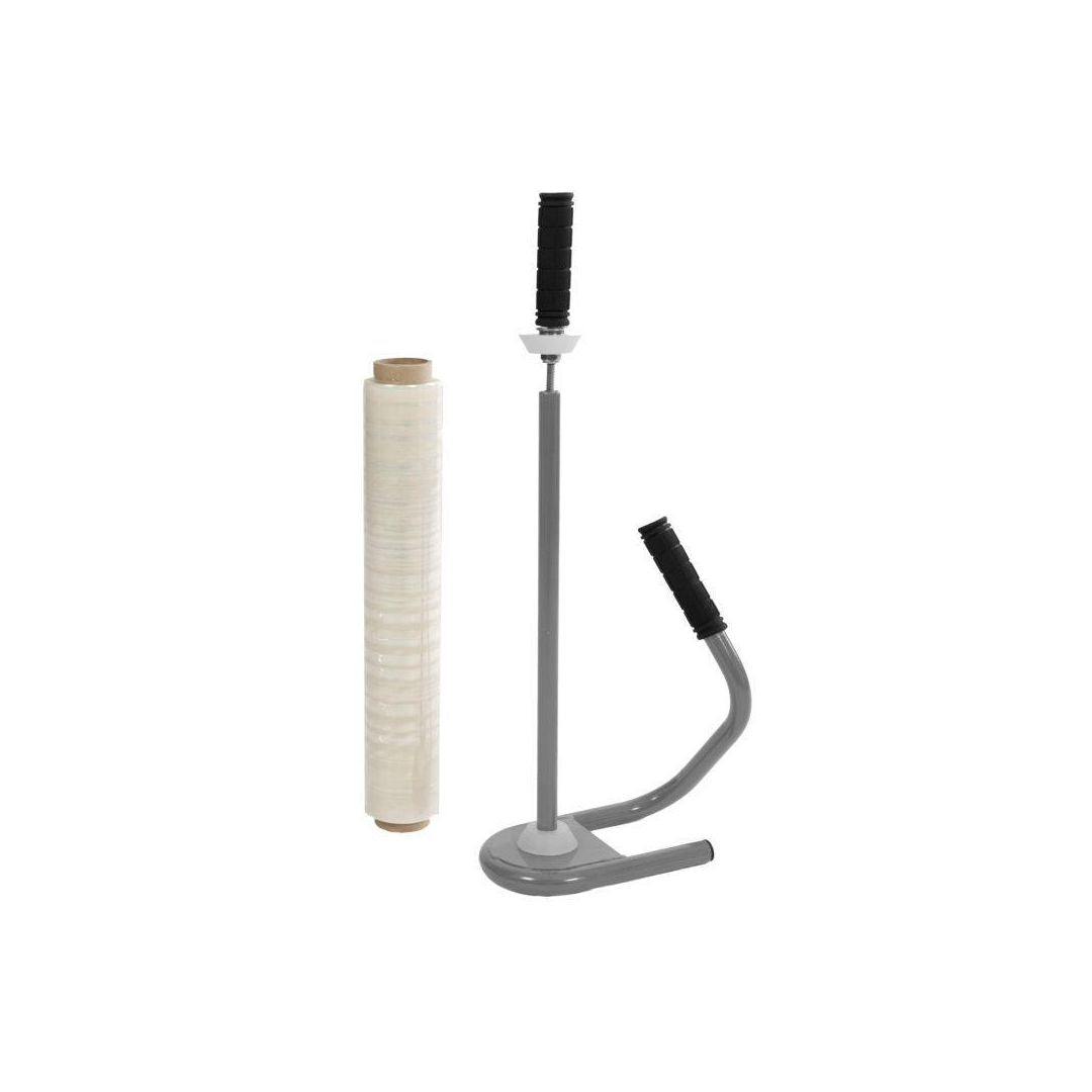Sträckfilmshållare Grå/Svart 38-48cm