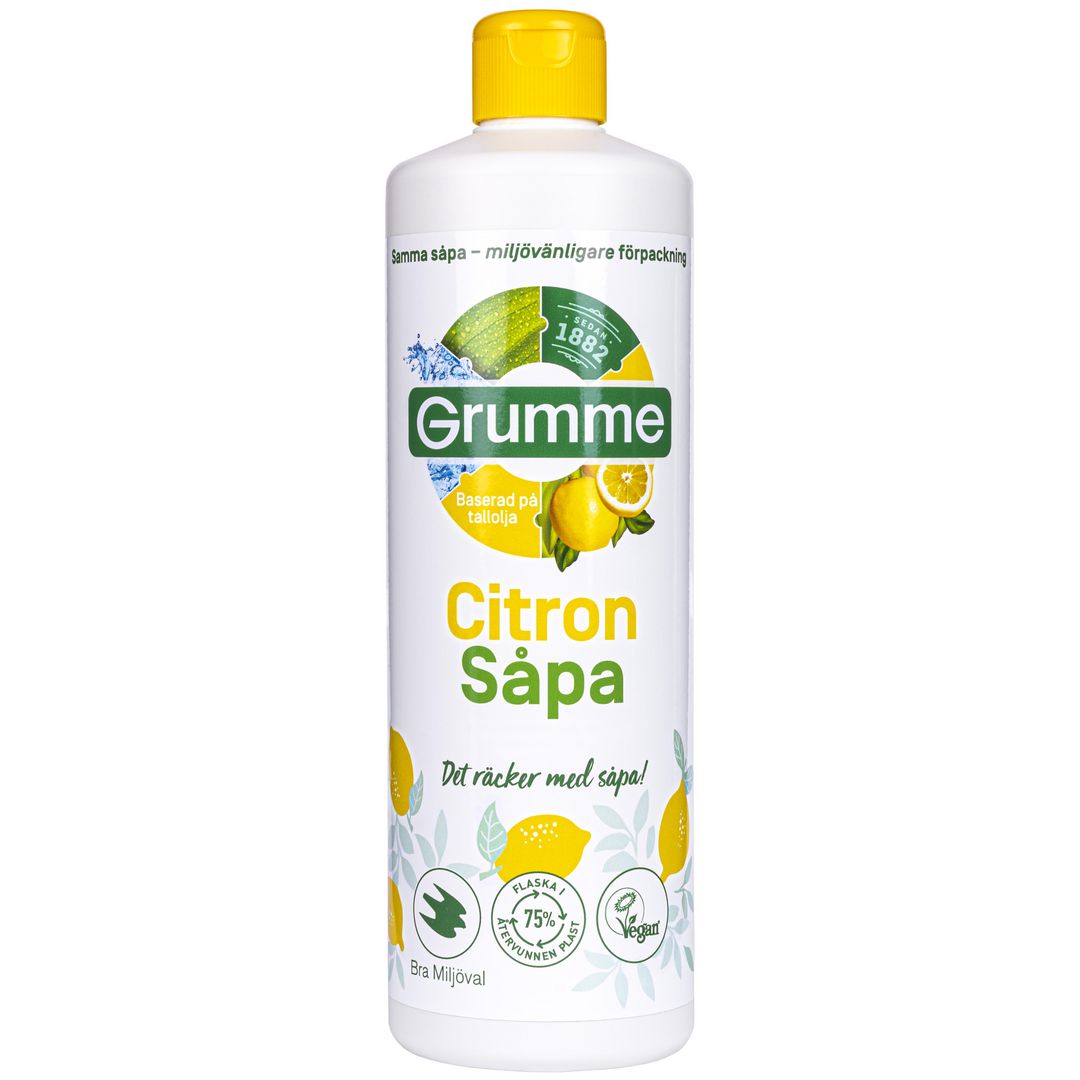 Såpa GRUMME Citron 750ml 12st/krt