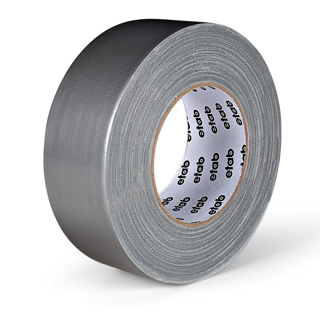 Vävtejp ETAB 9061 Silver 50mm x 50m/rle 24rle/krt
