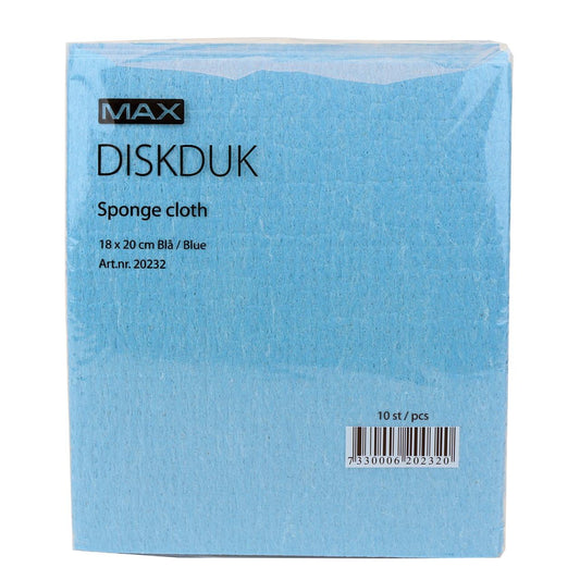 Diskduk MAX Blå 10st/fp 14fp/krt