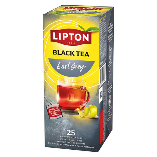 Te LIPTON påse Earl Grey 25st/fp 6fp/krt