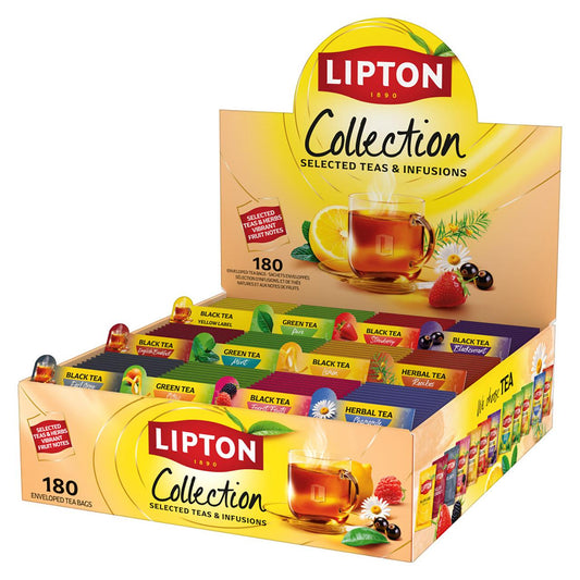 Te LIPTON Sortimentslåda 12st smak 180st/fp