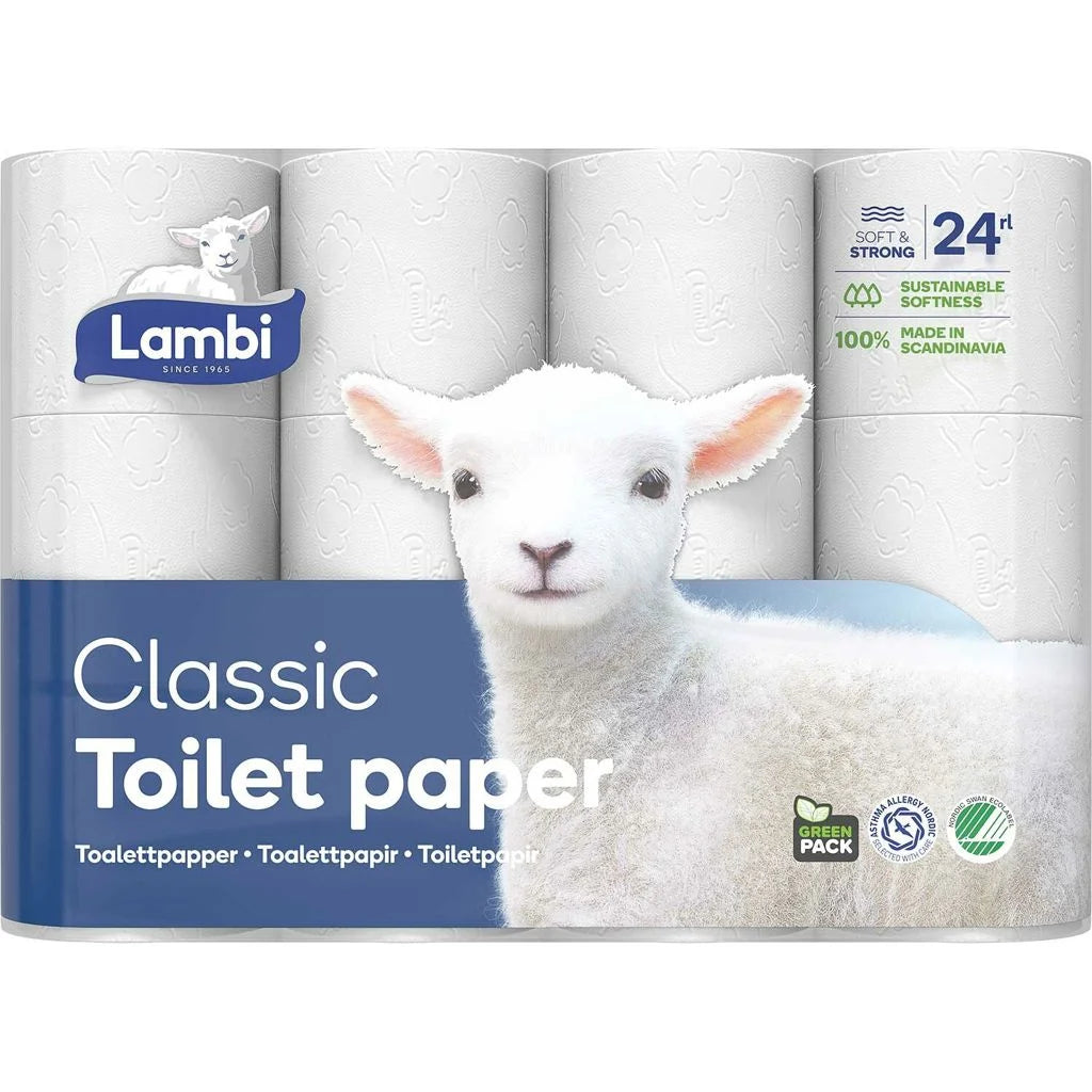 Toalettpapper Lambi 24/fp