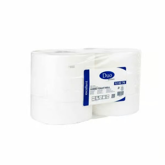 Toalettpapper Jumbo Premium Vit 6/fp