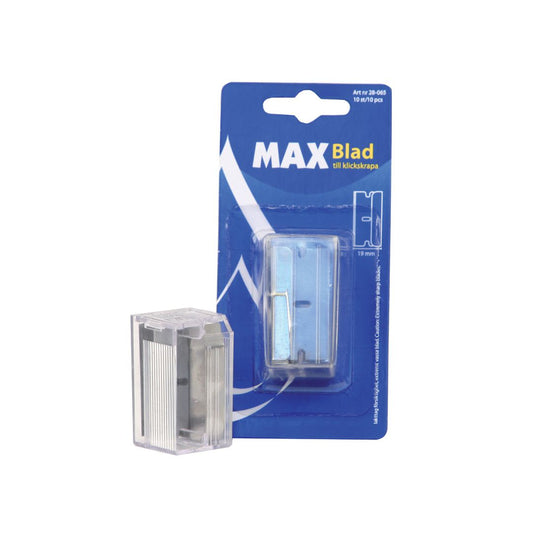 Blad Klickskrapa MAX 10st/fp 12fp/krt