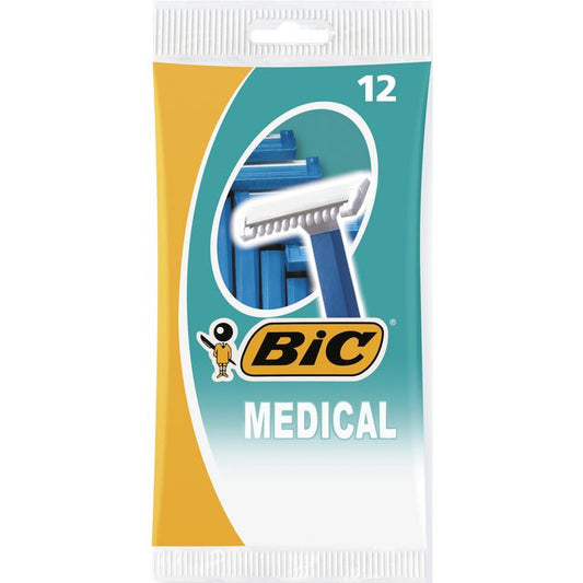 Rakhyvel BIC Medical 1-blad 12st/fp 20fp/krt