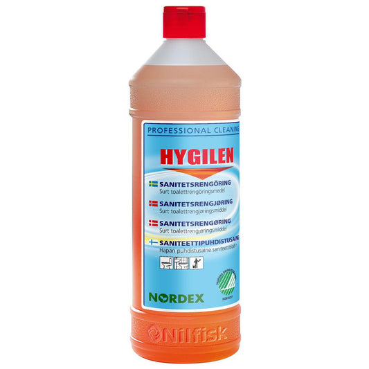 Sanitetsrent NORDEX Hygilen 1L 12st/krt
