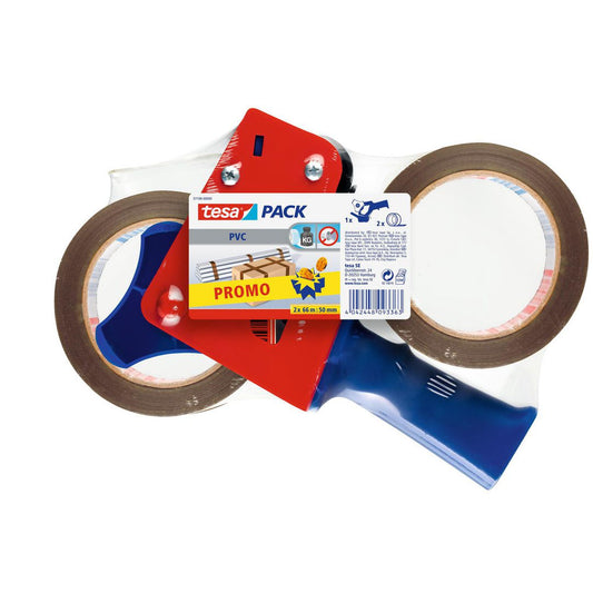 Tejpset TESA hållare + 2 packtejp