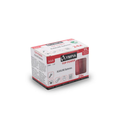 Batteri OLYMPIA AAA 24/fp